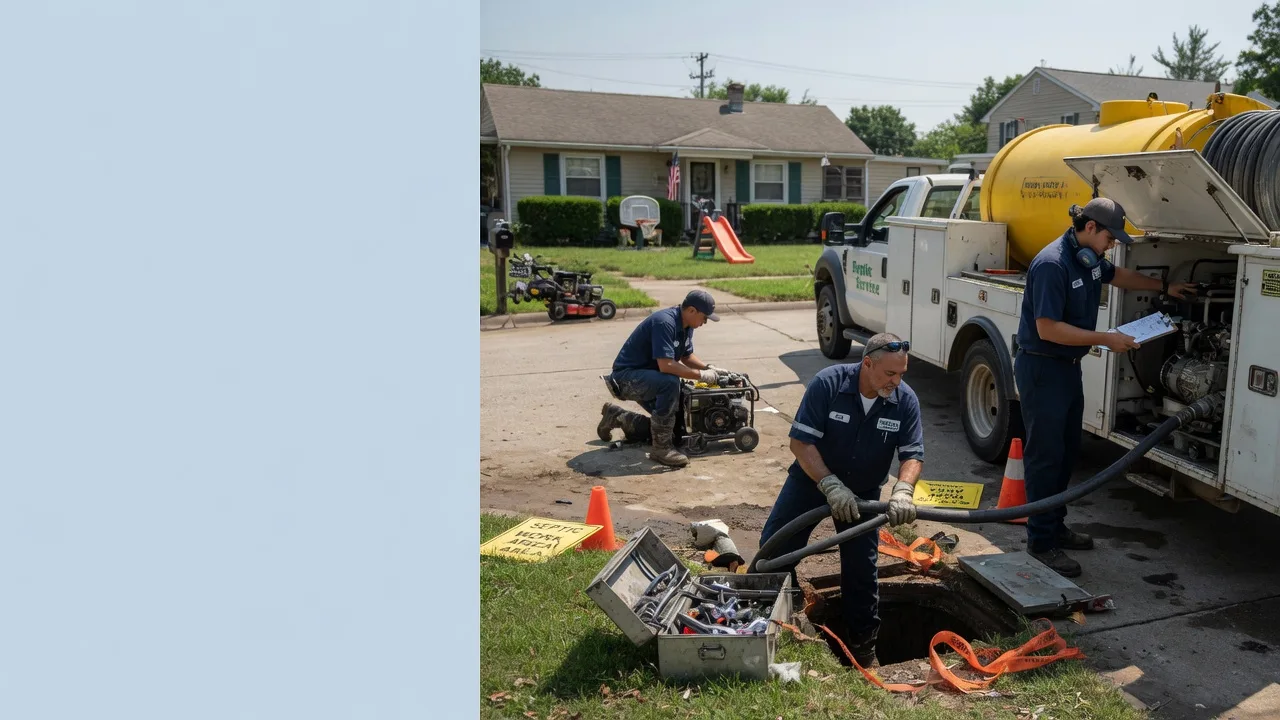 Septic Tank Pumping in Poulan, GA near me